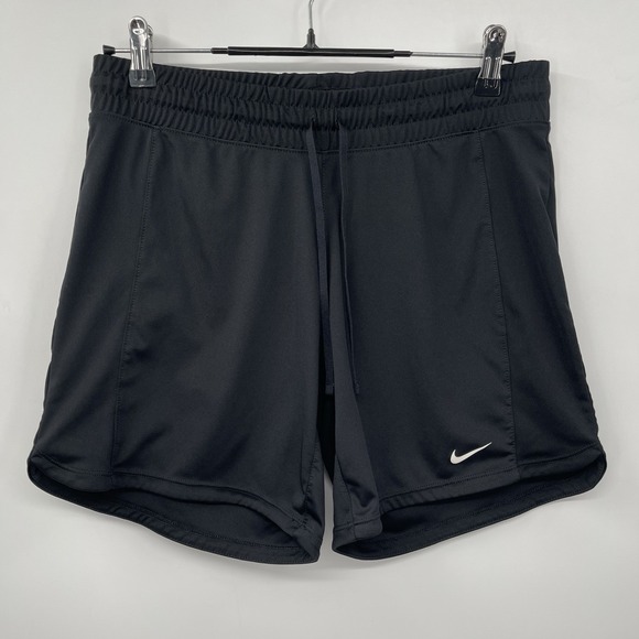 Nike Shorts‎ Womens Small Black Lightweight Dri-fit Running Active Ladies - Picture 1 of 6